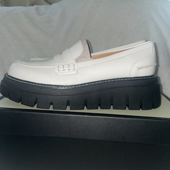 NWT J/SLIDES TYLER White Leather Loafer - Picture 12 of 16